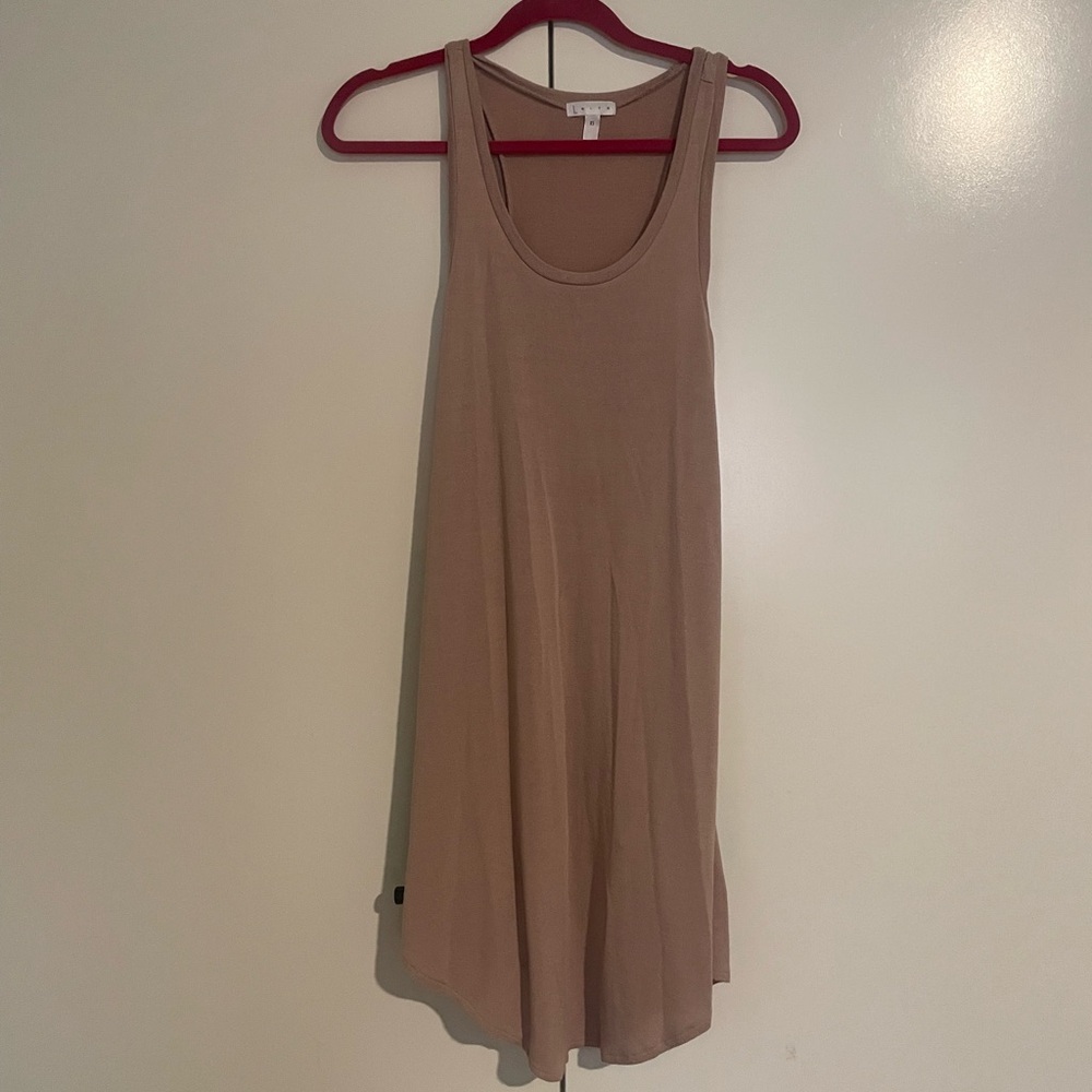 Women's Tan-ish pink razorback dress
